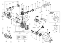 Page C Diagram and Parts List for TE400  Weed Eater Trimmer